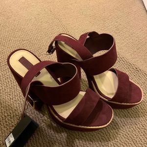 Burgundy platform forever21